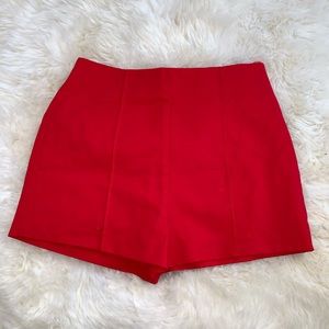 Red shorts from forever 21